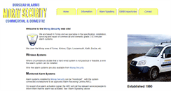 Desktop Screenshot of moraysecurity.co.uk